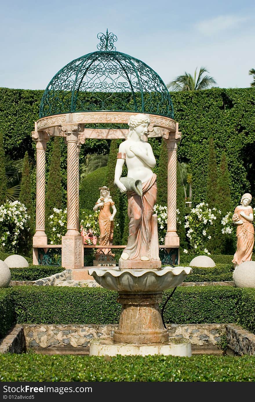 Garden and park design, gardens in the French style