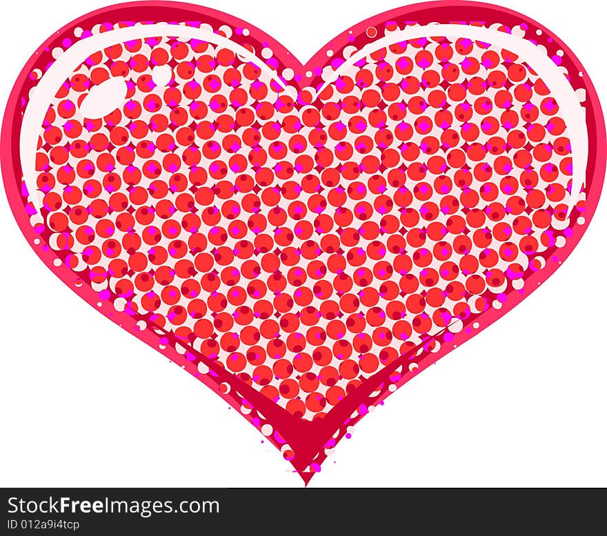 Halftone Heart