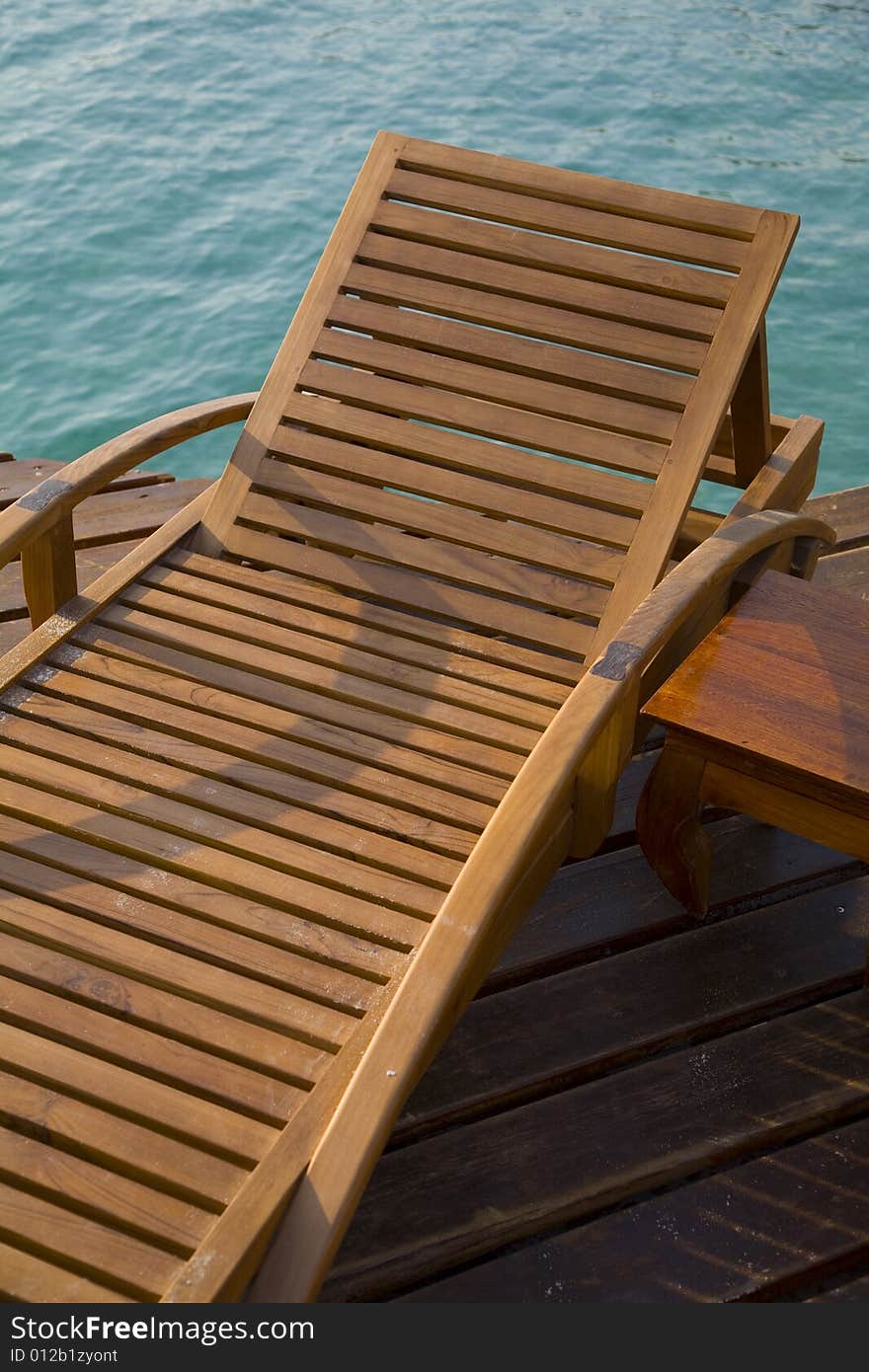 CHAIR AT THE BEACH