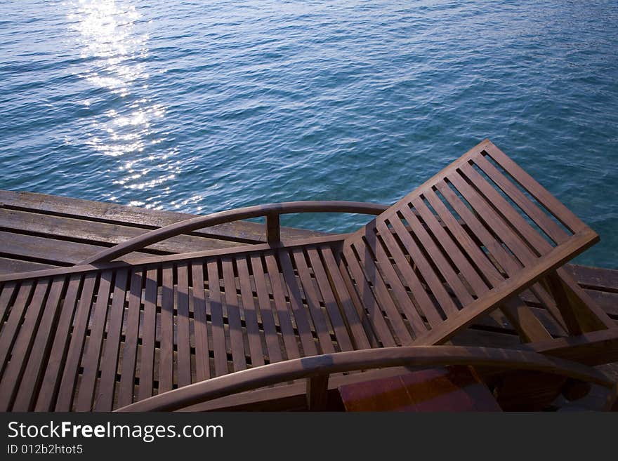 CHAIR AT THE BEACH