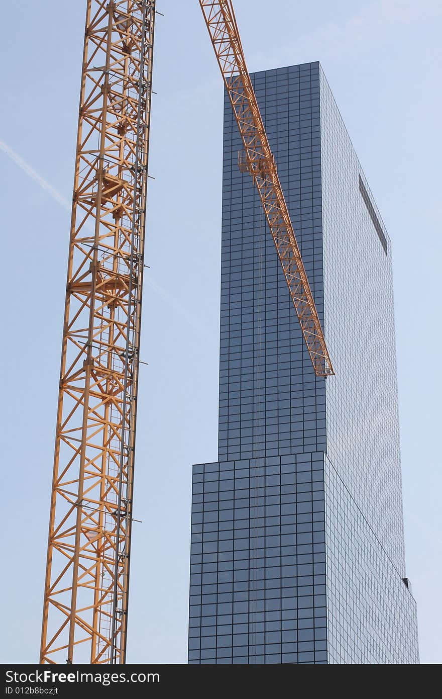 Construction of a new office building