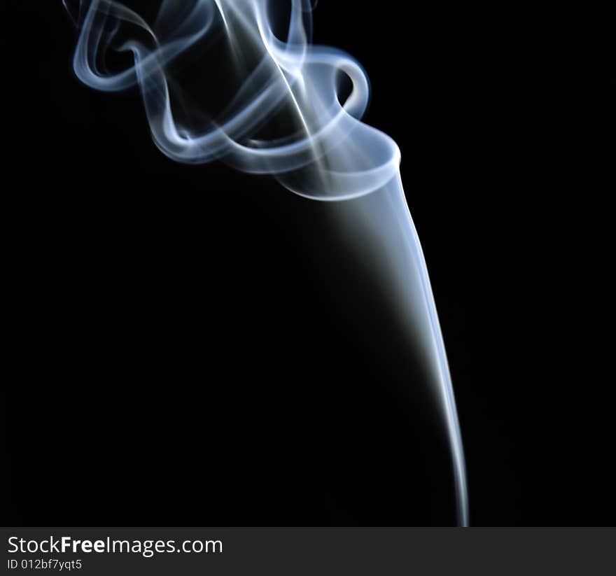 Abstract Colorful Smoke Background