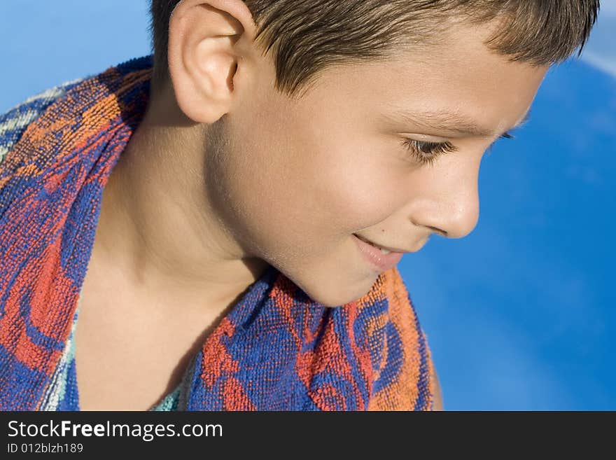 Boy With A Towel