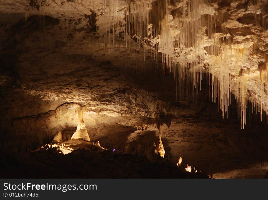 Stalagmites And Stalactites