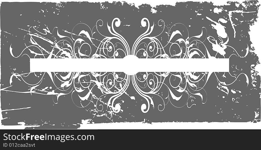 Abstract floral elements for your text. Abstract floral elements for your text.