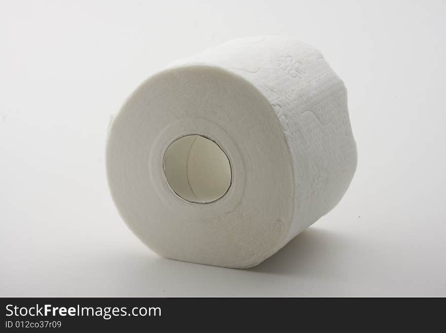 Single roll of toilet paper