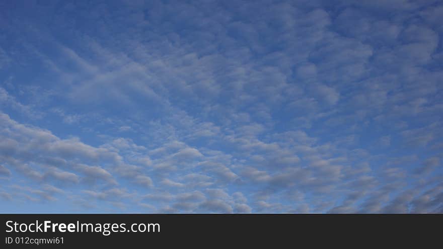 Abstract Colorful Bright Clouds