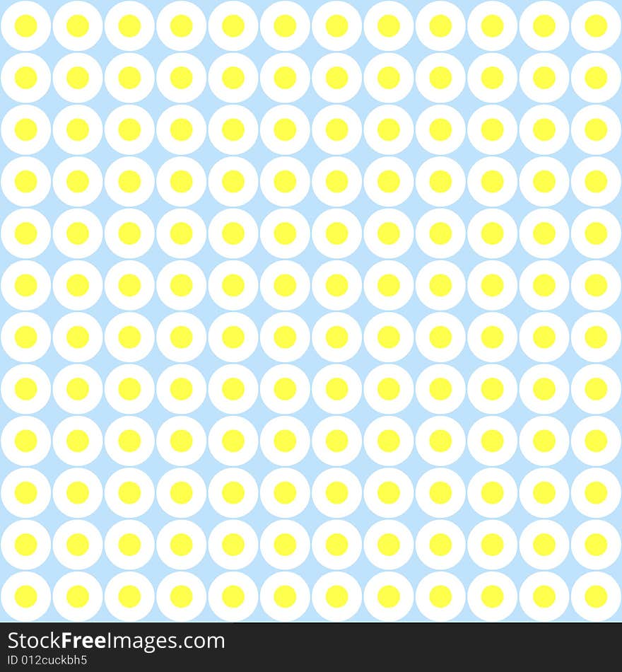 Tiny fried eggs background, in pastel colors and seamlessly tillable. Tiny fried eggs background, in pastel colors and seamlessly tillable