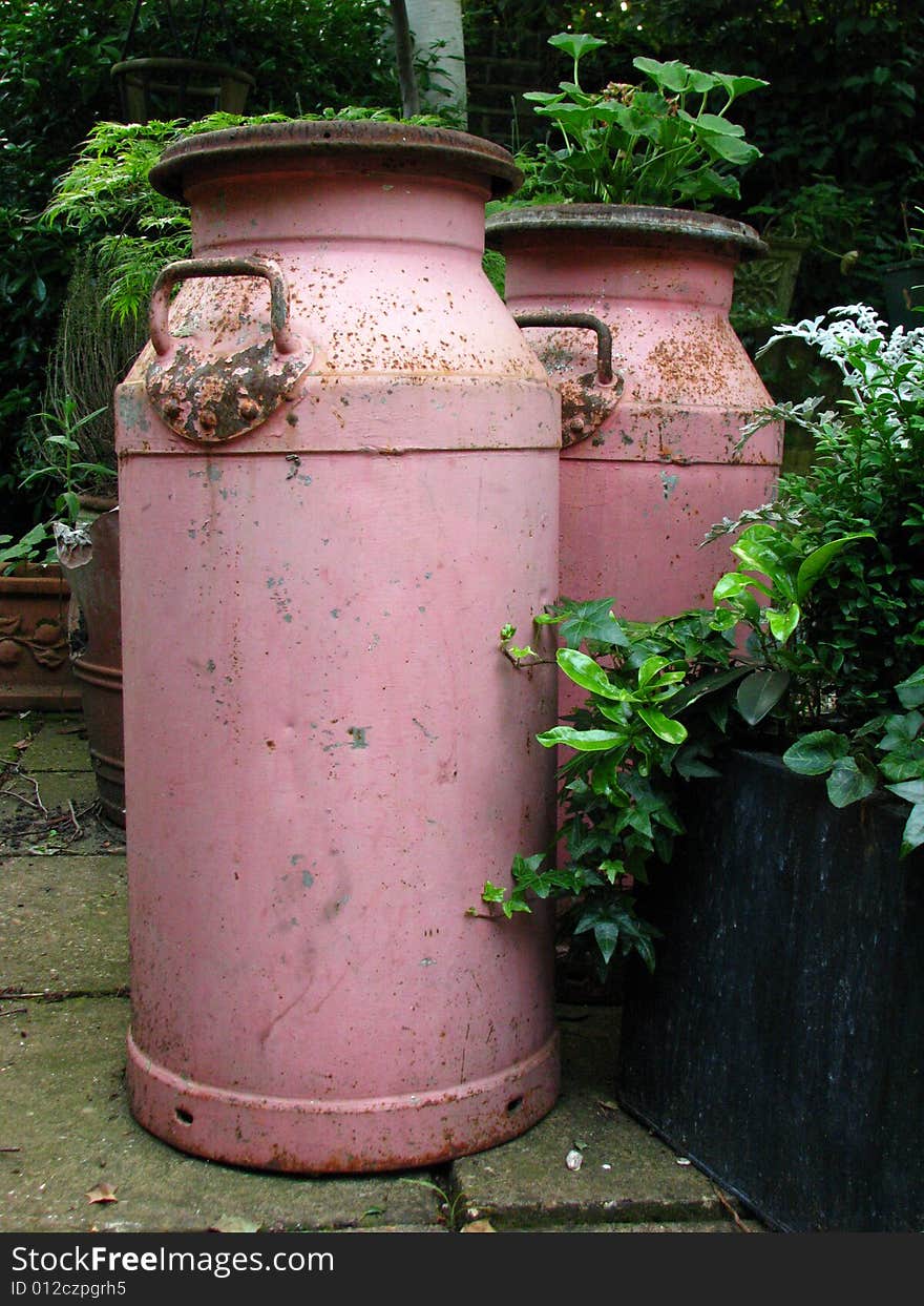 Old Milk Churn