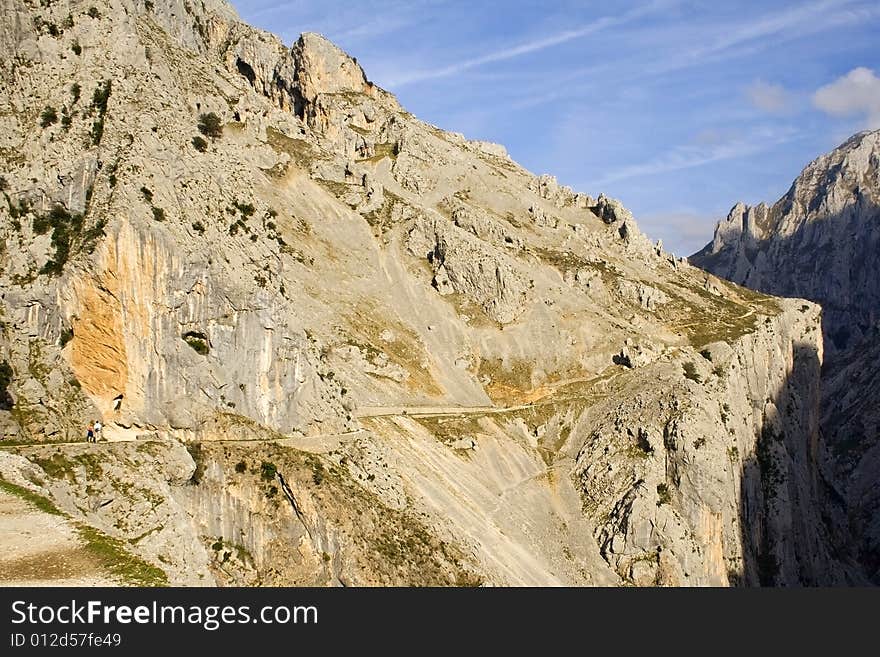 Path in mountains (Spain)