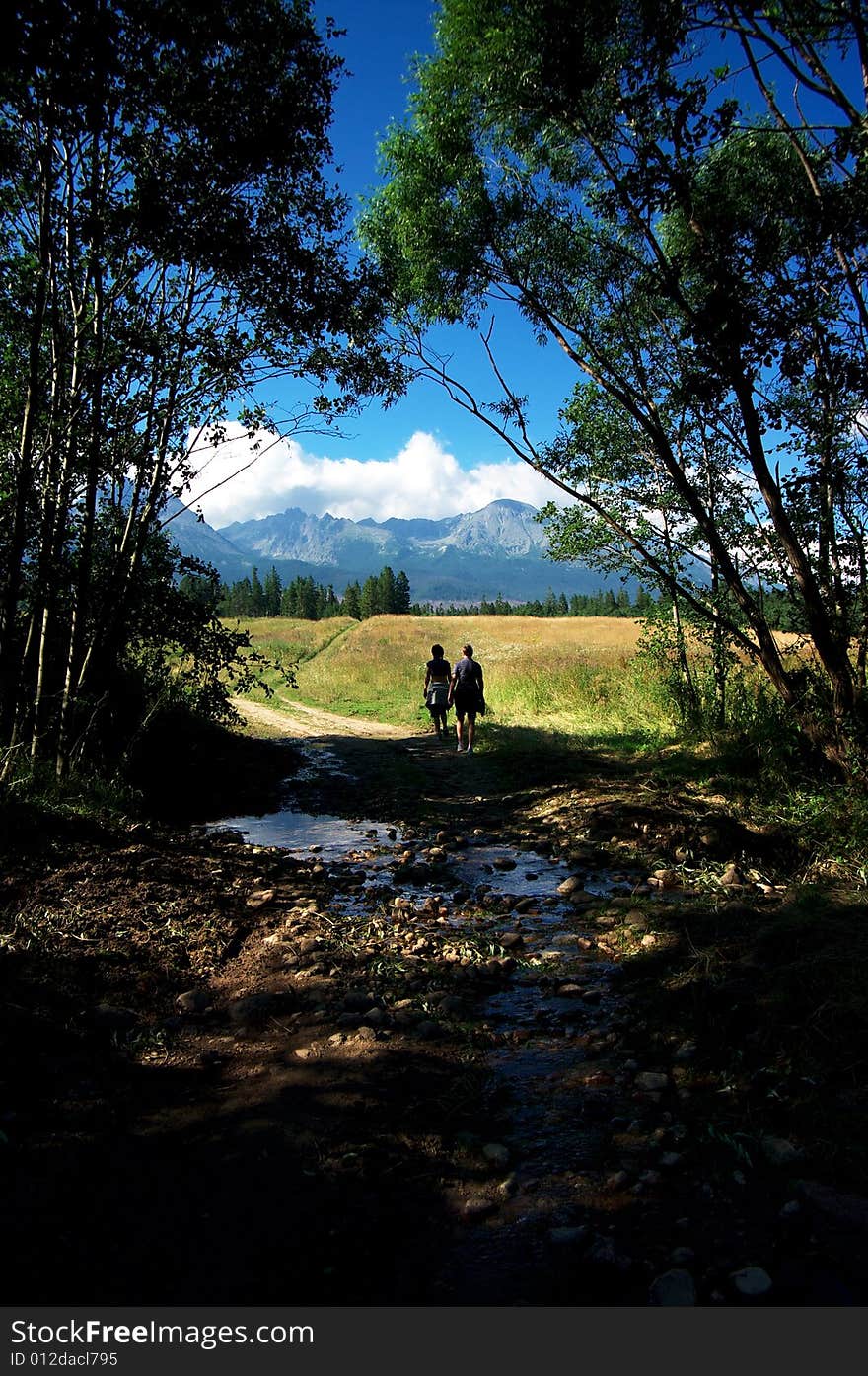 Tourists, rest, walk,riwers,moutains. Tourists, rest, walk,riwers,moutains