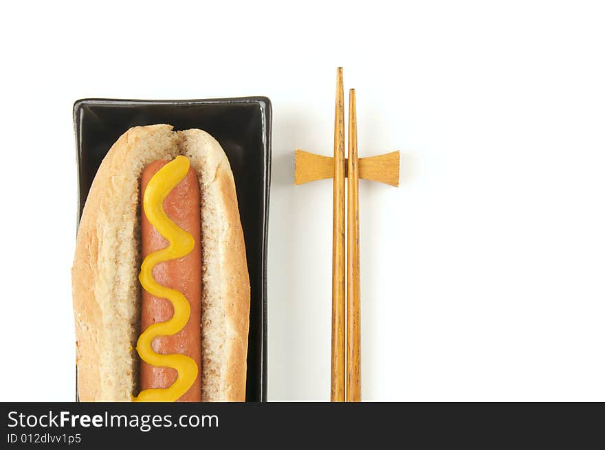 Hot Dog and Chopsticks