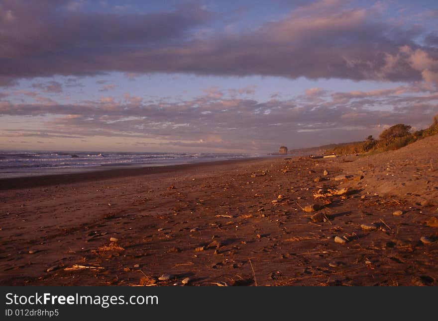 Punakaiki beach