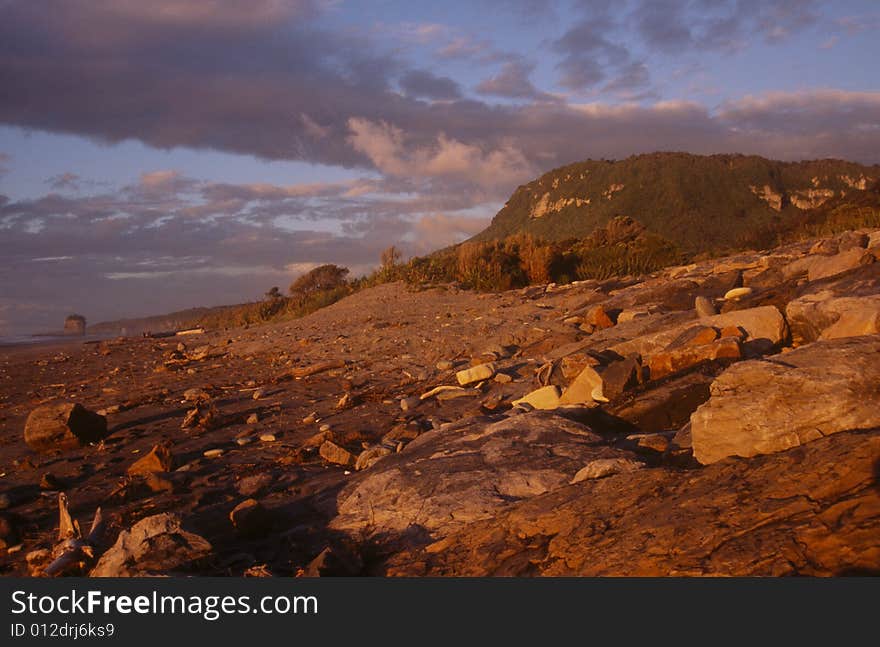 Punakaiki Beach