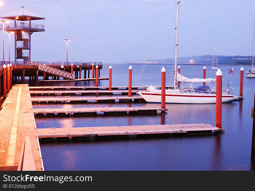 Harbour at Dusk