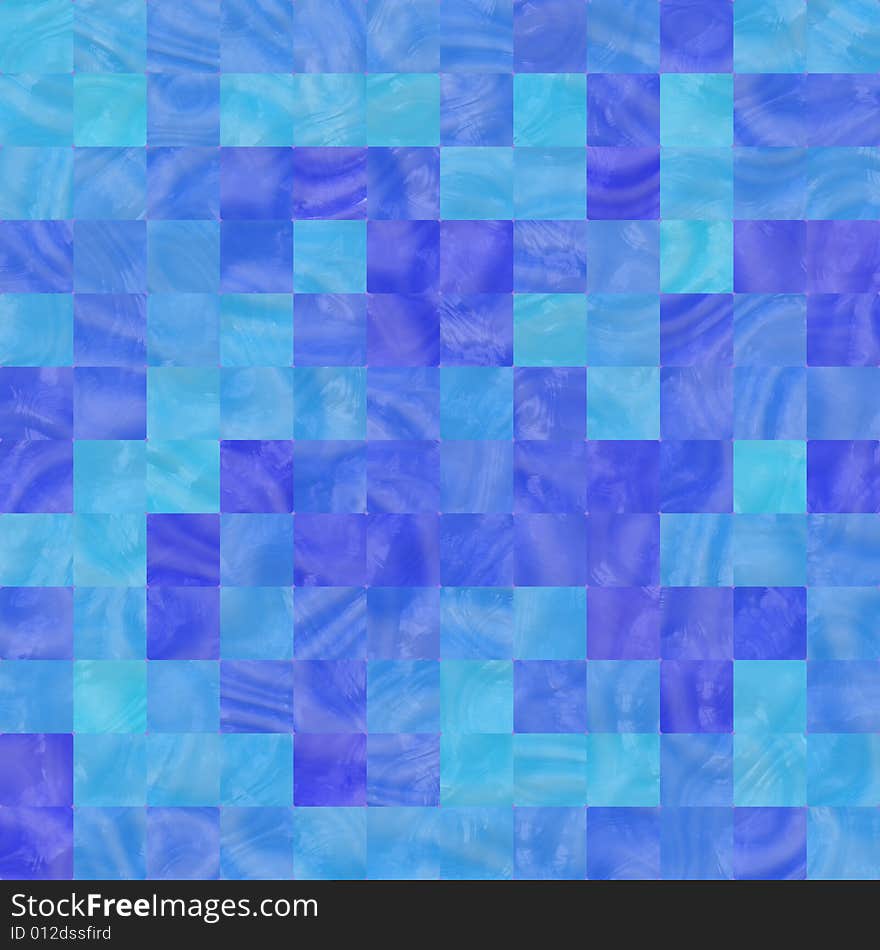 Seamless Blue Tiles