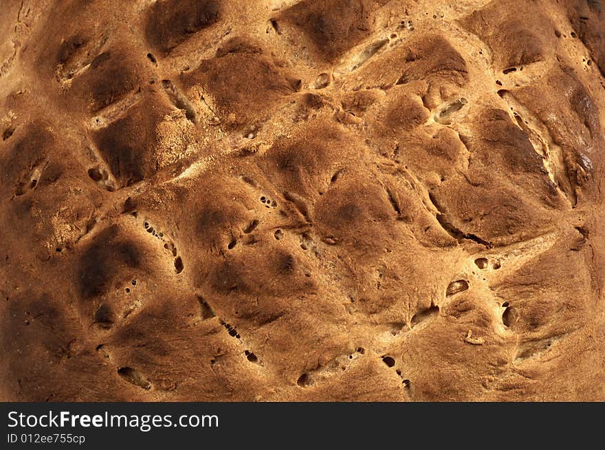 French breads in a bakery