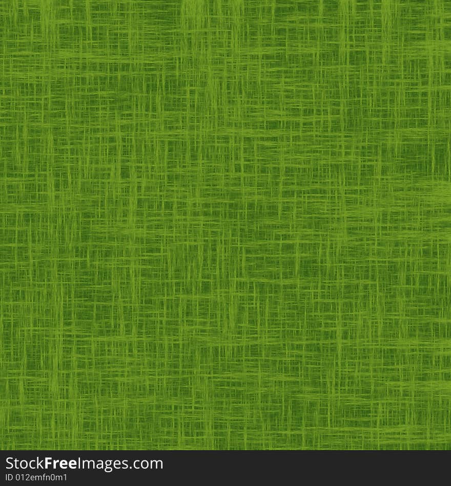 Realistic green fibrous material background. Realistic green fibrous material background