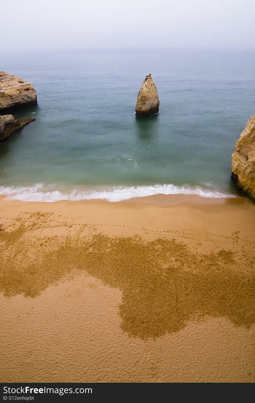 Empty beach