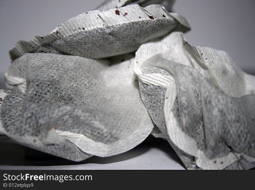 Tea Bags ready to be infused