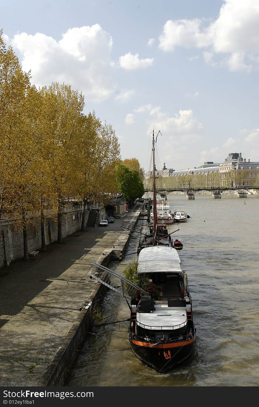 The landscape of paris france