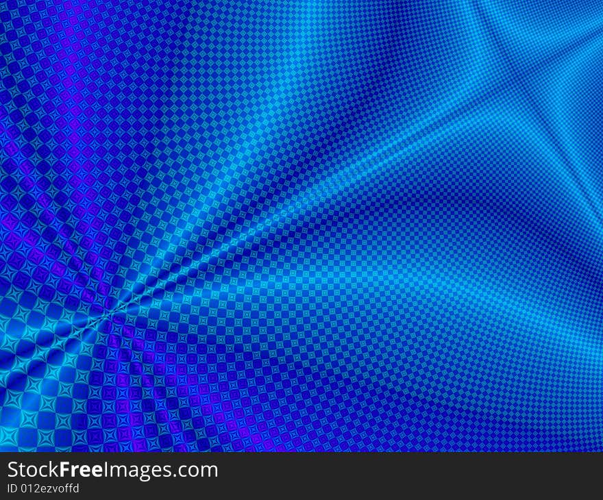 Blue and magenta abstract fractal background. Blue and magenta abstract fractal background