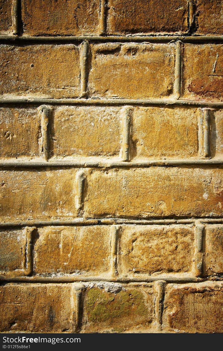 Abstract brick wall texture