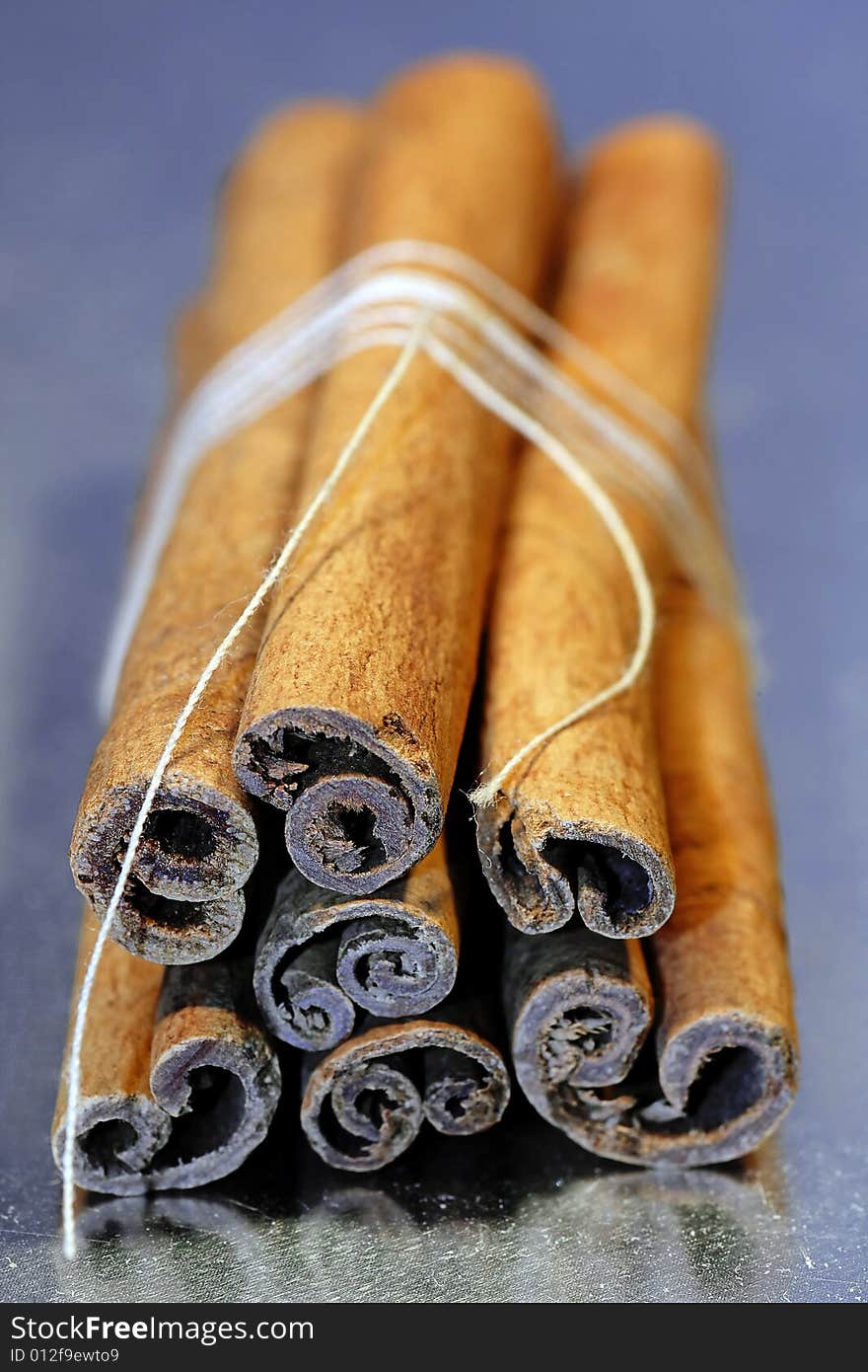 Cinnamon sticks  tied