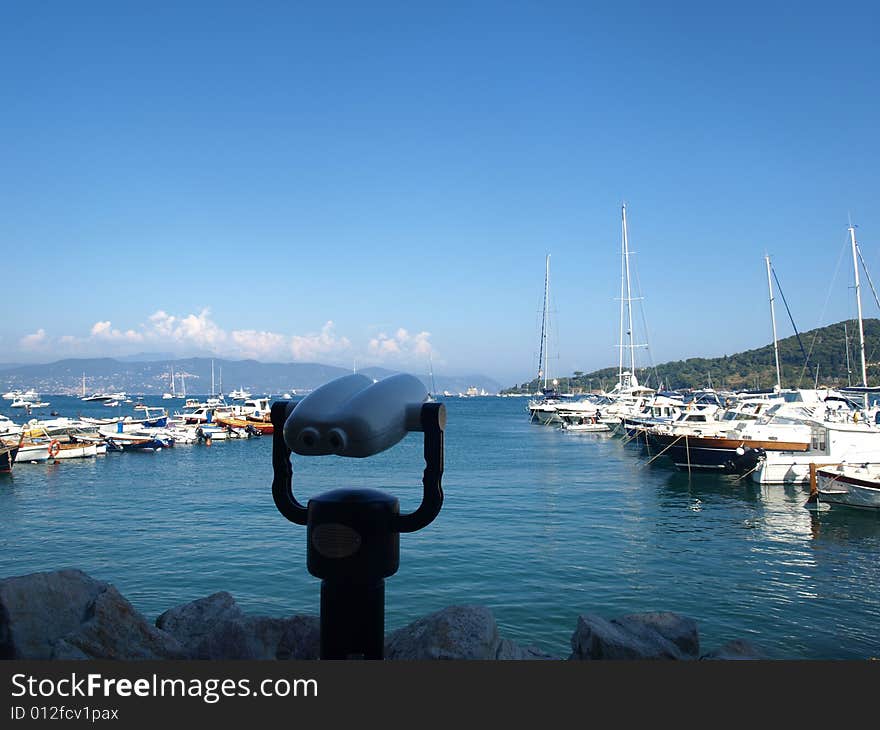 View of Porto Venere gulf