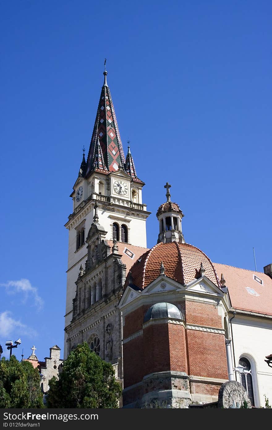 Church at holy place Marija Bistica. Church at holy place Marija Bistica.