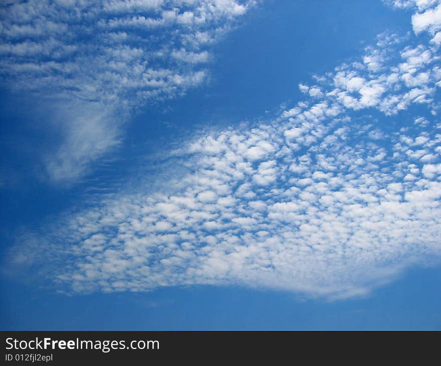 Cloudy sky over Black see. Cloudy sky over Black see.