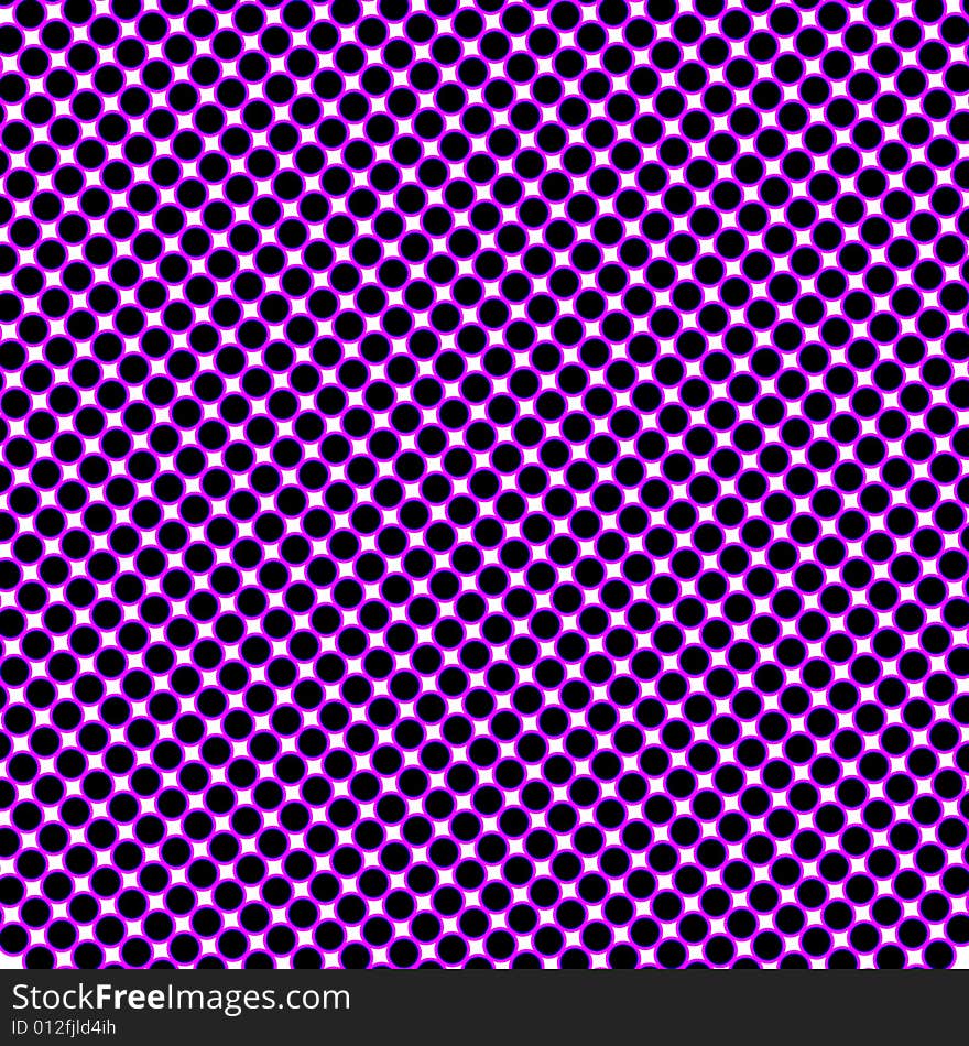 Purple retro dots background design
