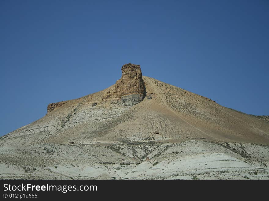 Picture of pillar hills in the United States.