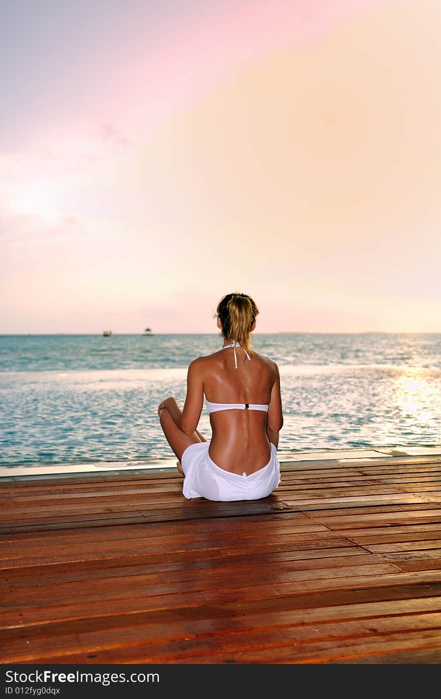 Sunrise Beach Girl