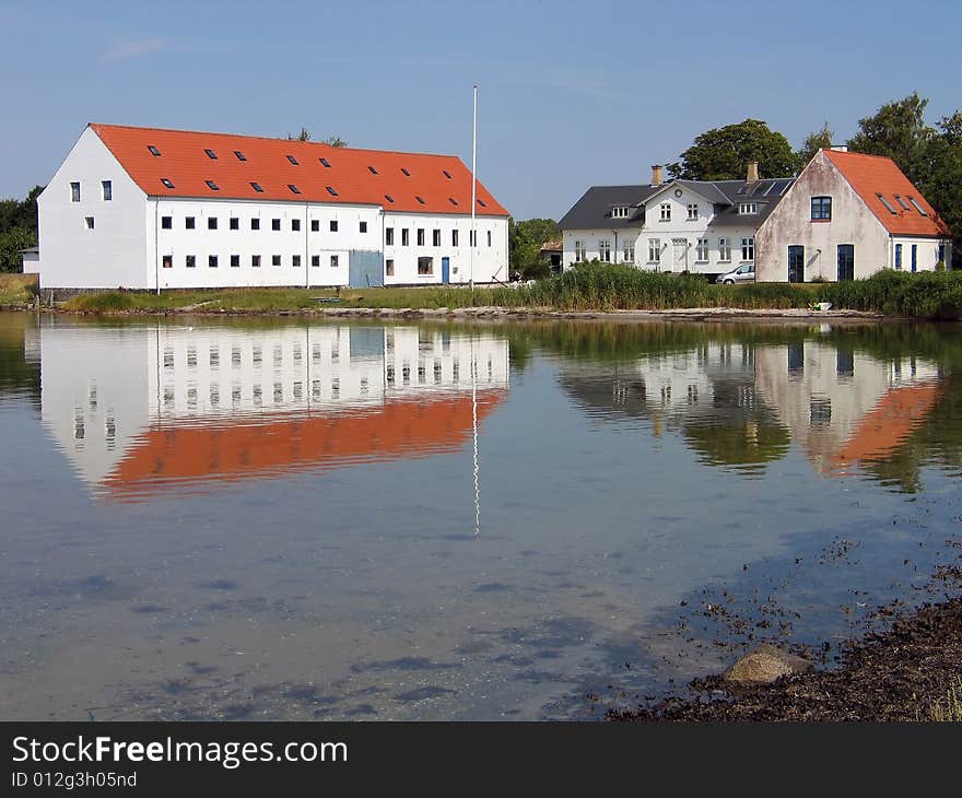 Mansion big farmhouse Funen Denmark