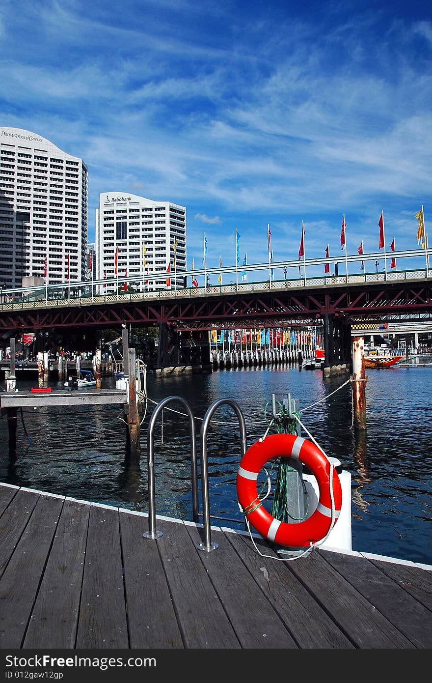 Pyrmont Bridge,Darling Harbor, Sydney. Pyrmont Bridge,Darling Harbor, Sydney