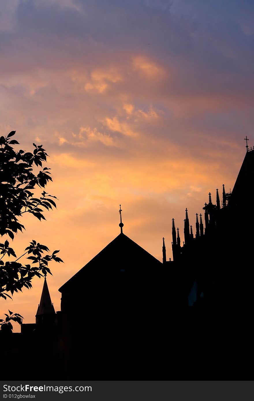 Powder Tower in Prague Castle