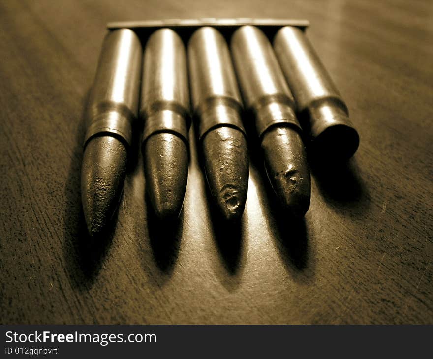 Vintage ammunition