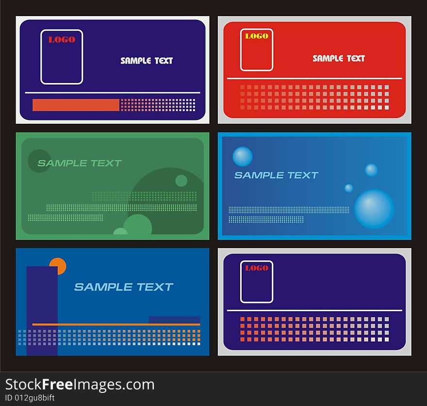 Breadboard model of an information card of the person. It is necessary to insert a trade mark and to write contact data. Breadboard model of an information card of the person. It is necessary to insert a trade mark and to write contact data.