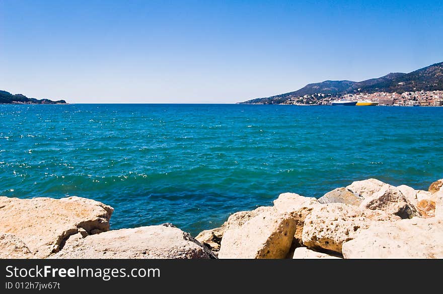 Village On A Beach