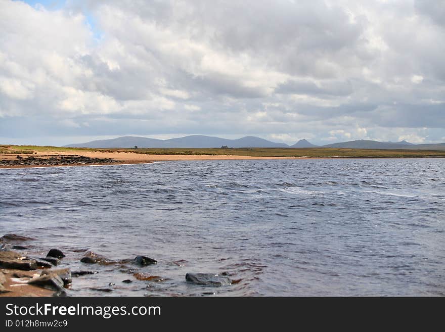 Scottish Loch landscape