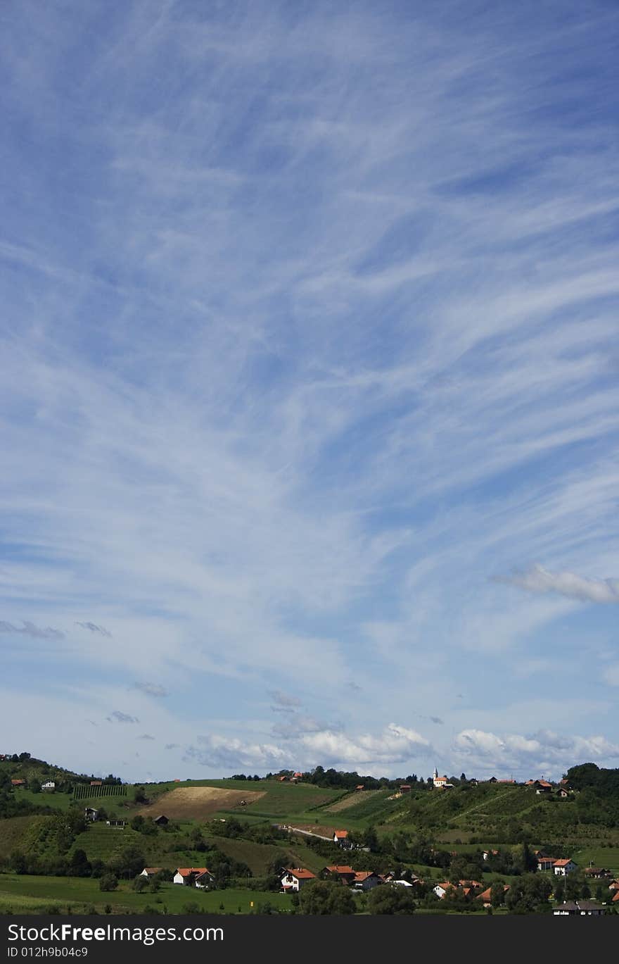 Hills And Sky