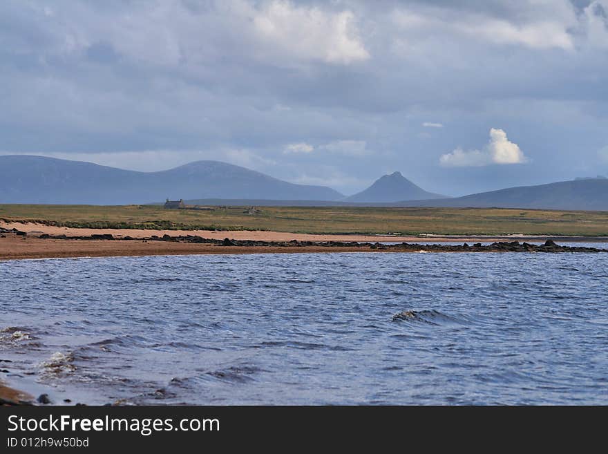 Scottish Loch landscape