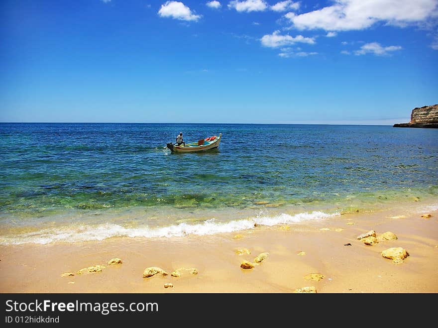 Seascape at  Portugal.