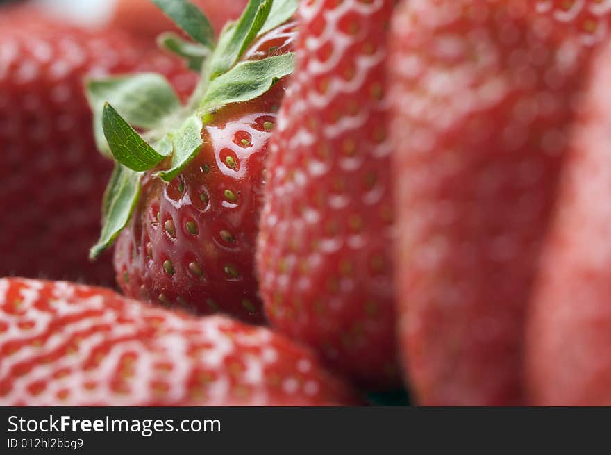 Close-up Strawberries