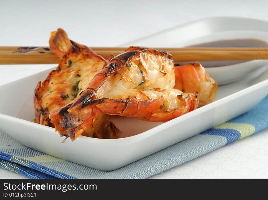 Delicious Grilled Shrimp