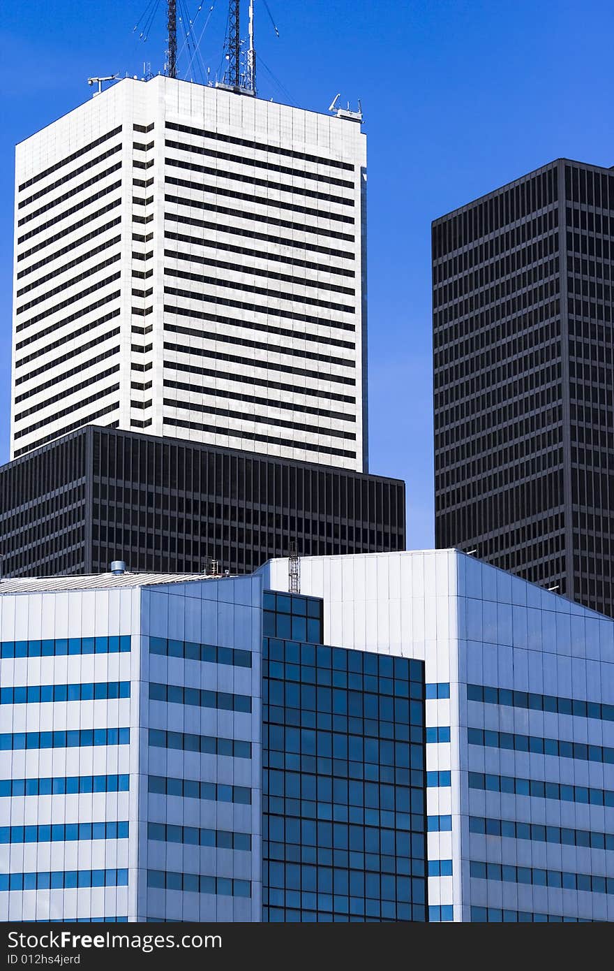 Buildings in downtown of Toronto