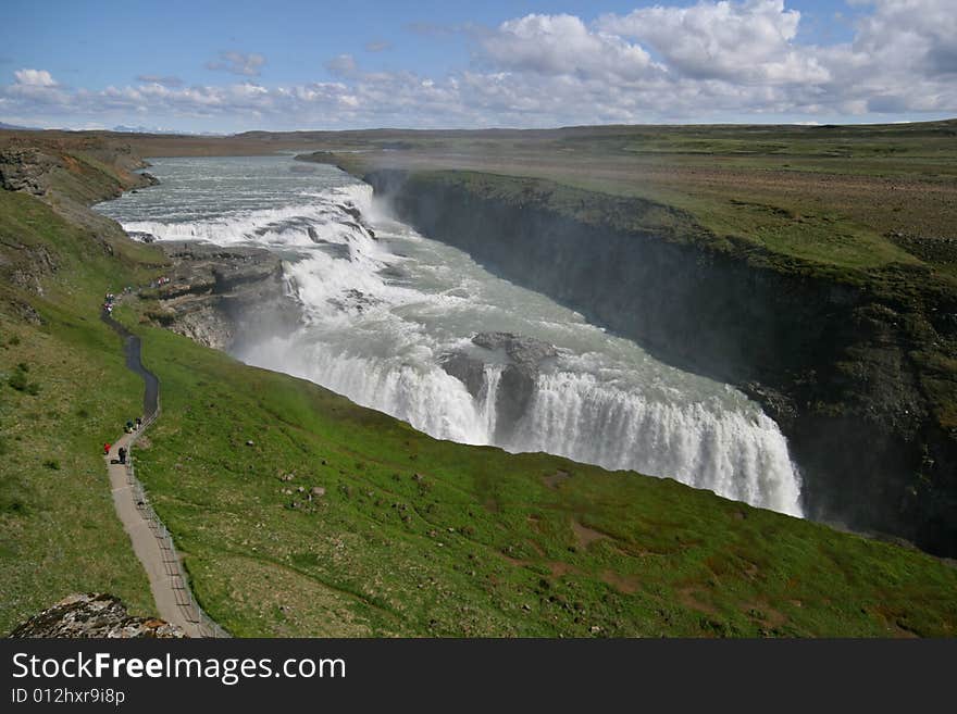 Gullfoss Waterfalls