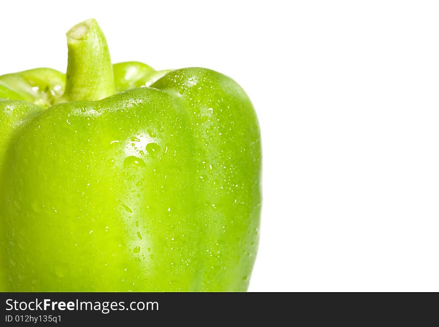 Fresh Green Bell Pepper