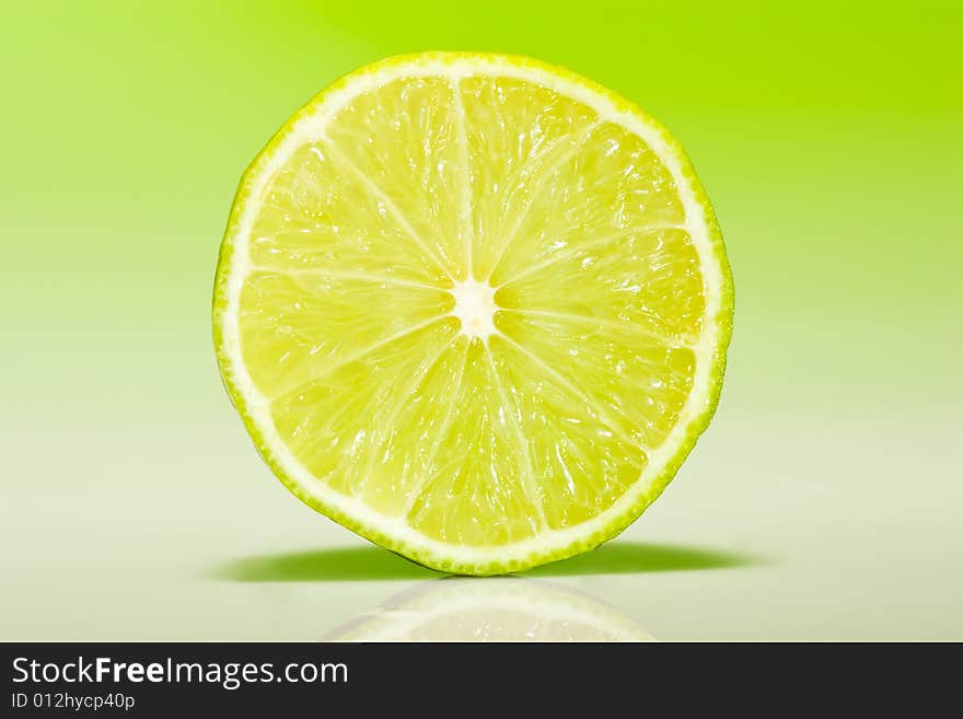 Fresh Sliced Lime